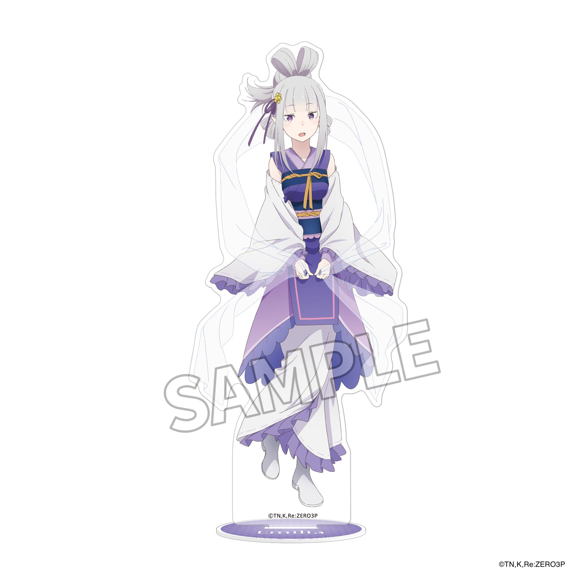 (Goods - Acrylic Stand) Re:ZERO - Starting Life in Another World" Acrylic Stand Figure Tanabata Ver. Emilia