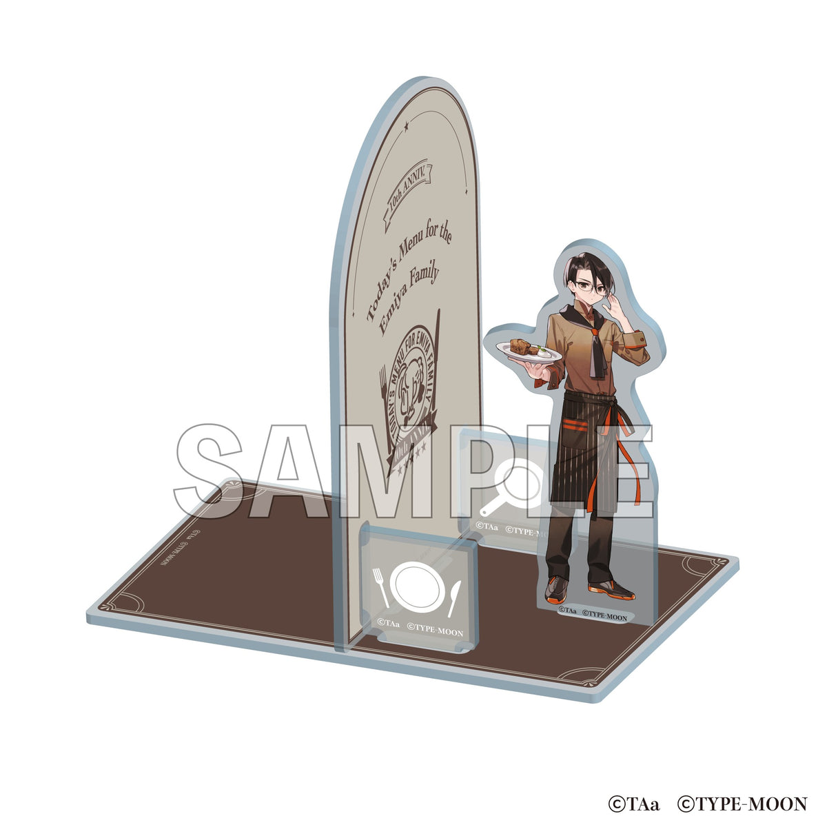 (Goods - Other) Today's Menu for the Emiya Family Acrylic Bookend - Issei