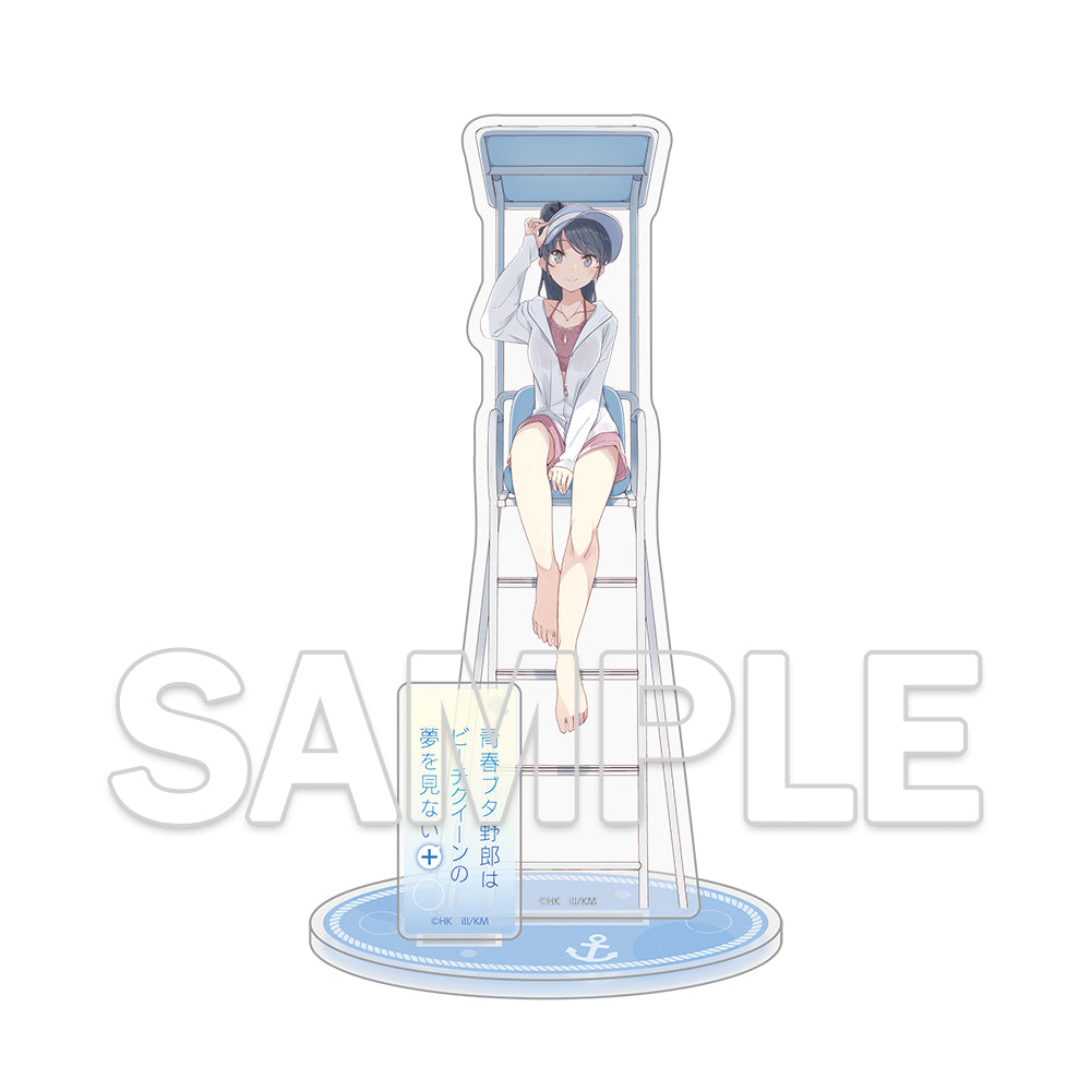 (Goods - Acrylic Stand) Rascal Does Not Dream of a Beach Queen + Acrylic Figure - Mai Sakurajima