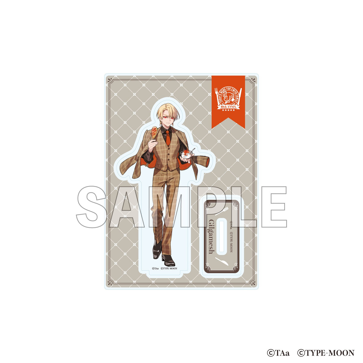 (Goods - Acrylic Stand) Today's Menu for the Emiya Family Acrylic Stand - Gilgamesh