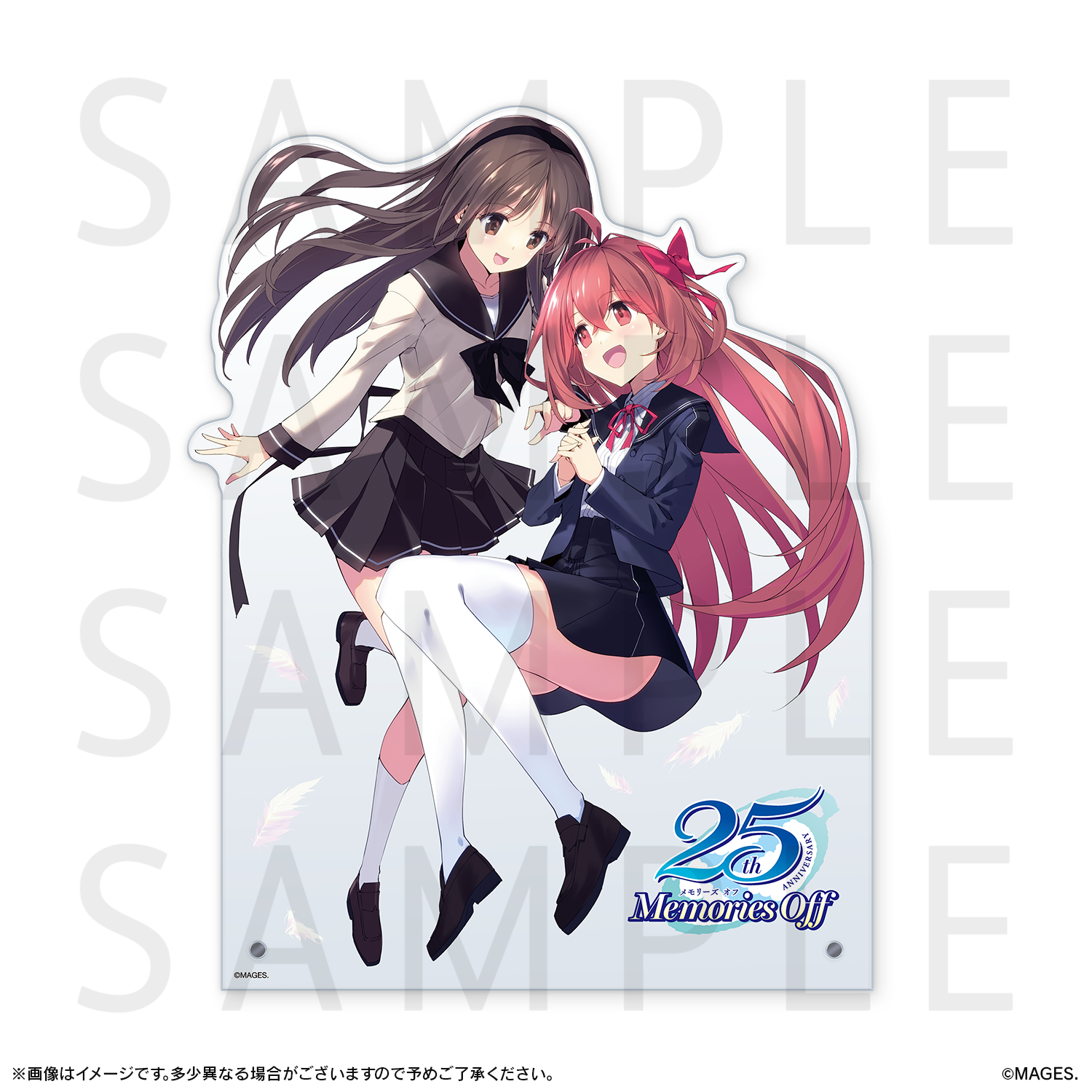 (Goods - Acrylic Panel) Memories Off 25th Anniversary Thanksgiving Festival Big Acrylic Art Panel