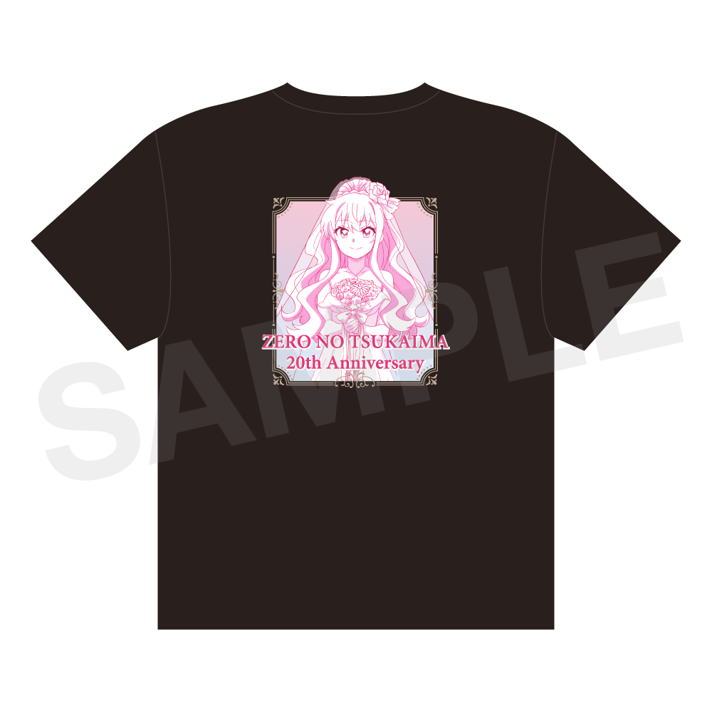 (Goods - Shirt) The Familiar of Zero TV Anime T-Shirt 20th Anniversary Ver. - Large