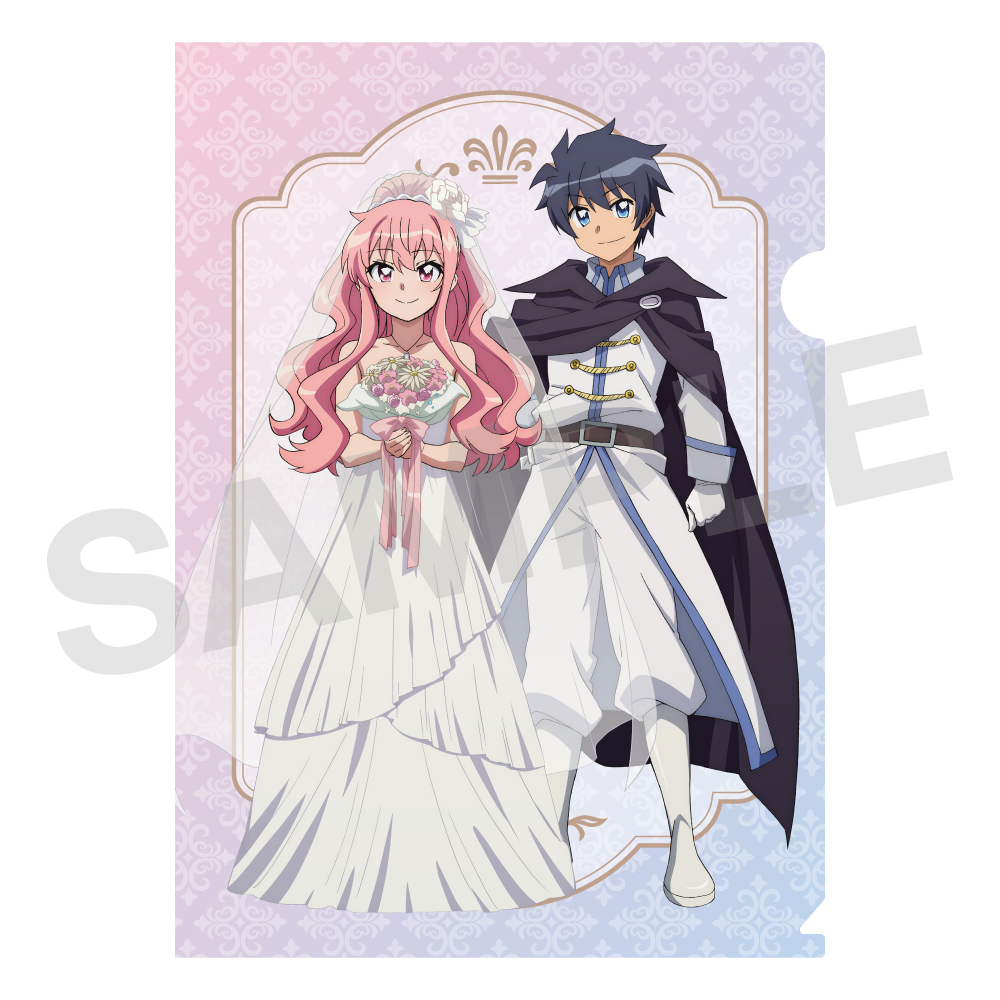 (Goods - Clear File) The Familiar of Zero TV Anime Clear File Set 20th Anniversary Ver.