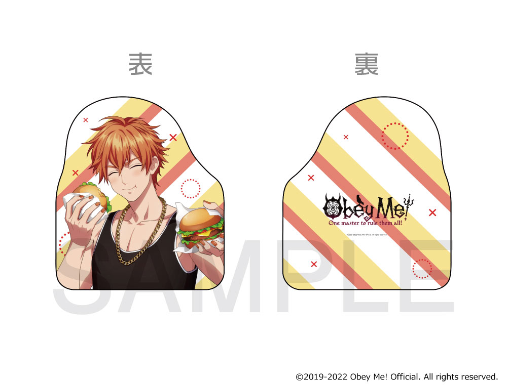 (Goods - Cushion) Obey Me! x mixx garden Dokidoki Cafe Meguri in Human World Cushion (Beelzebub)