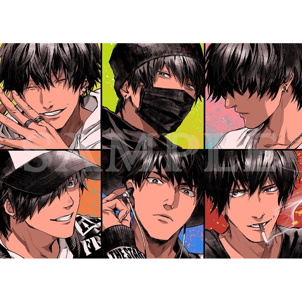 (Goods - High Resolution Print) Boys Gallery Toya Onoda Chara-fine Personal Color A4 Size (Signed by the Artist) Animate International