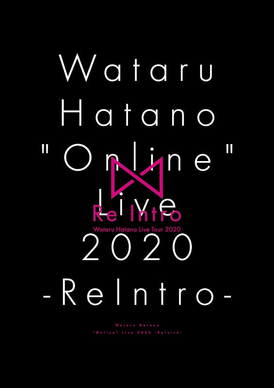 (DVD) Wataru Hatano "Online" Live 2020 - ReIntro Live DVD