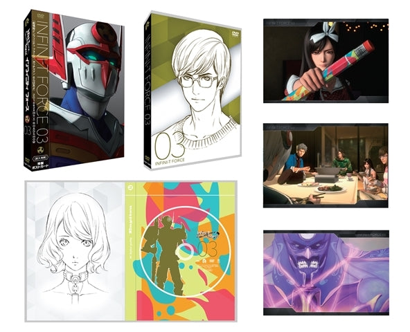 (DVD) Infini-T Force TV Series 3 Animate International