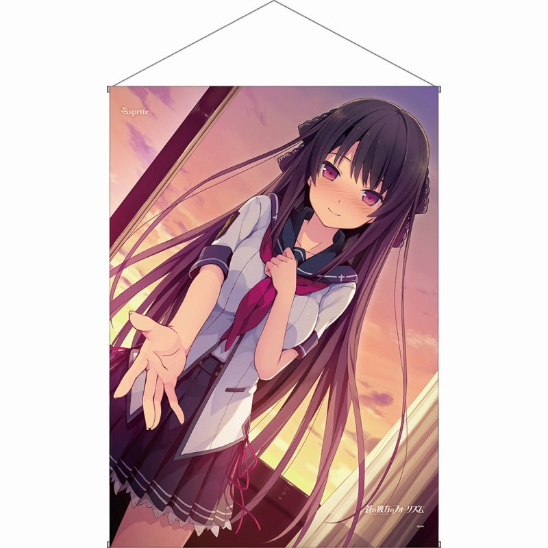 (Goods - Tapestry) Aokana: Four Rhythm Across the Blue Misaki Tobisawa: Love Confession Ver. Tapestry Animate International