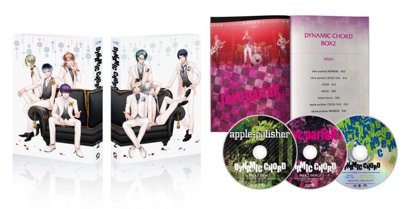(Blu-ray) DYNAMIC CHORD TV Series BOX 2 Animate International