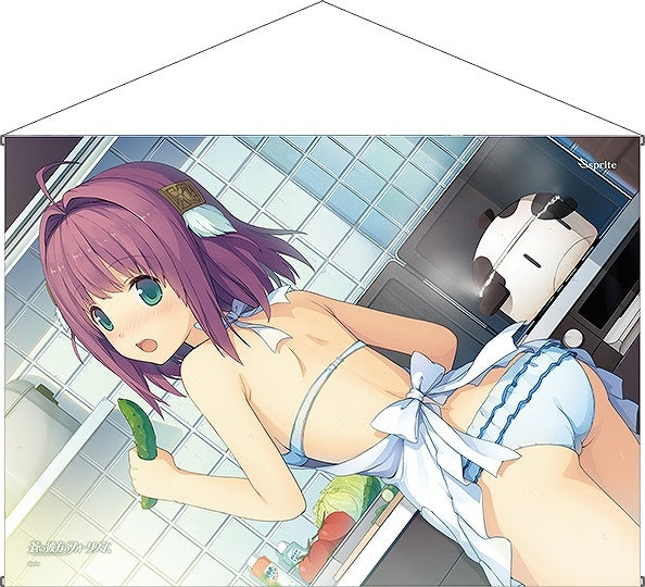 (Goods - Tapestry) Aokana: Four Rhythm Across the Blue Rika Ichinose: Swimsuit & Apron Ver. Tapestry Animate International