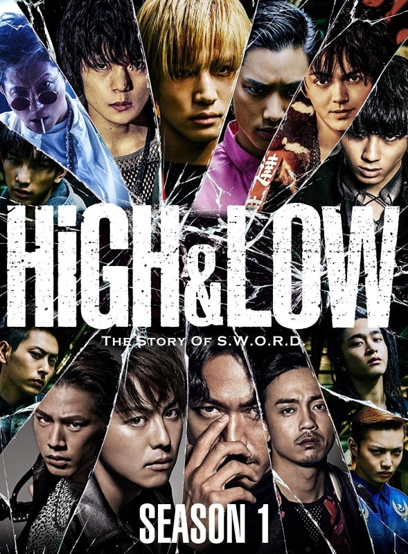 (Blu-ray) HiGH & LOW TV Series SEASON 1 Complete Edition BOX Animate International