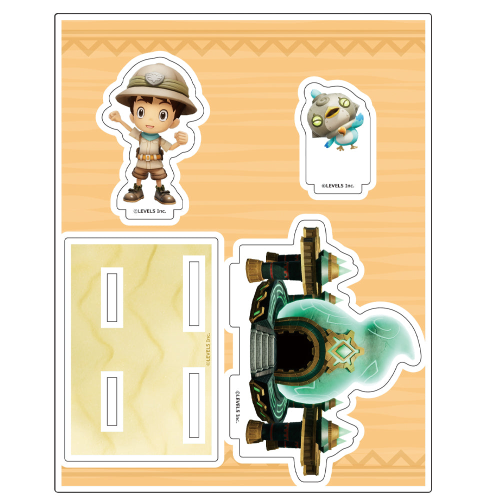 (Goods - Acrylic Stand) FANTASY LIFE i: The Girl Who Steals Time Original Acrylic Diorama - Shrine (Player & Trip)