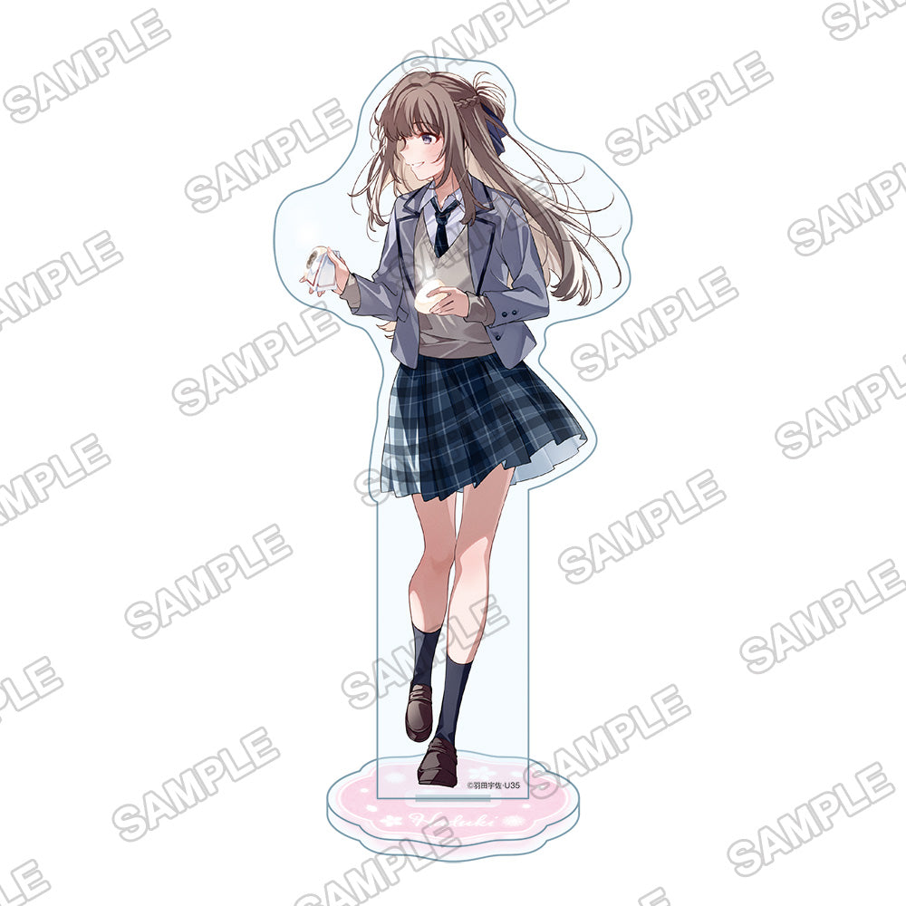 (Goods - Acrylic Stand) SHU NI ICHIDO CLASSMATE O KAU HANASHI ～FUTARI NO JIKAN, IIWAKE NO GOSENEN～ Newly Drawn Acrylic Stand - Hazuki Sendai