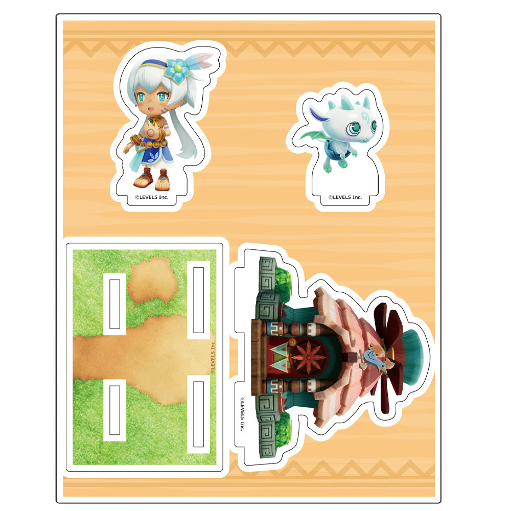 (Goods - Acrylic Stand) FANTASY LIFE i: The Girl Who Steals Time Original Acrylic Diorama - Auntie Anne’s House (Growler & Rem)