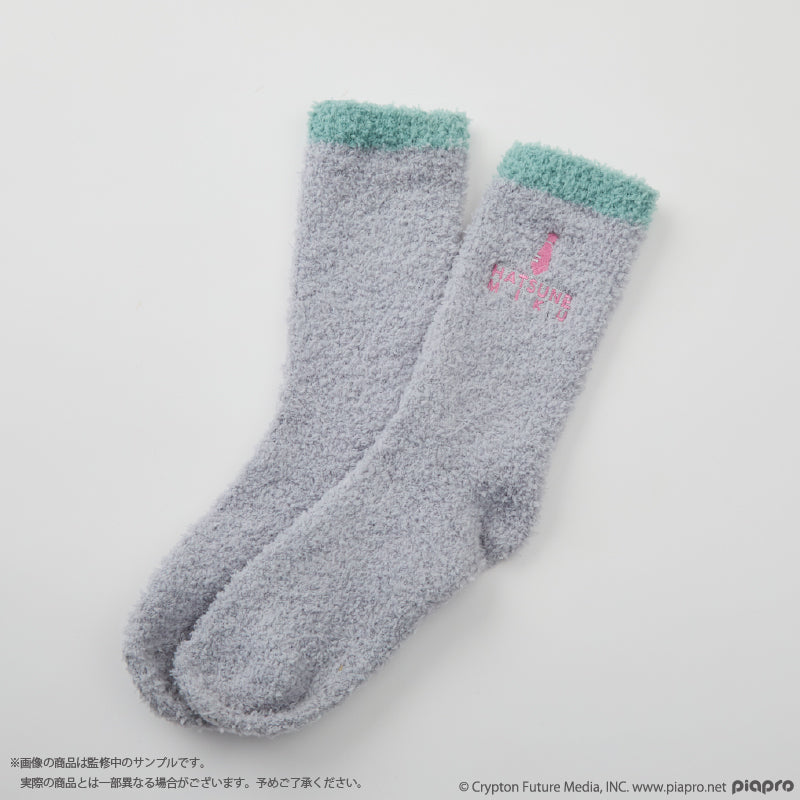 (Goods - Footwear) HATSUNE MIKU Loungewear Socks (Men)