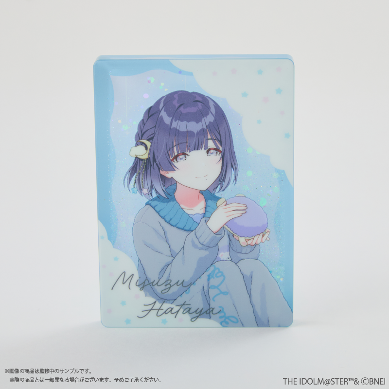 (Goods - Ornament) Gakuen Idolmaster - Misuzu Hataya Acrylic Block