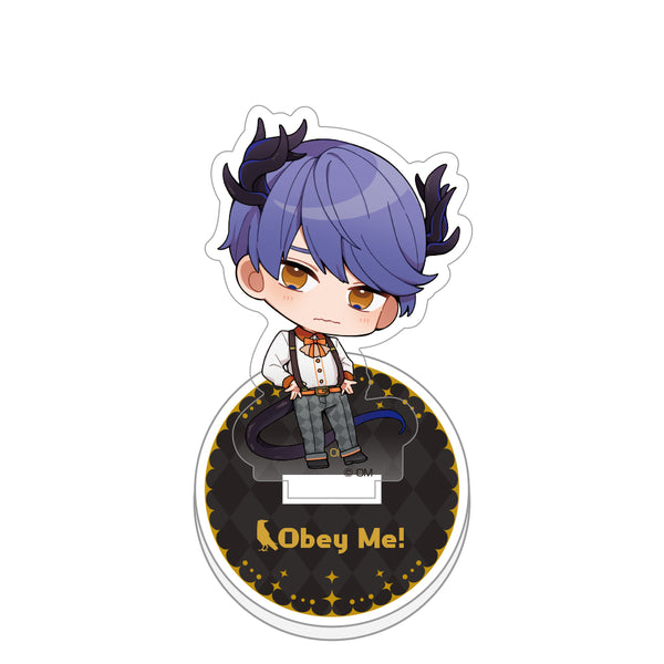 (Goods - Memo Stand) Obey Me! Acrylic Note Holder (Leviathan/Suspenders)