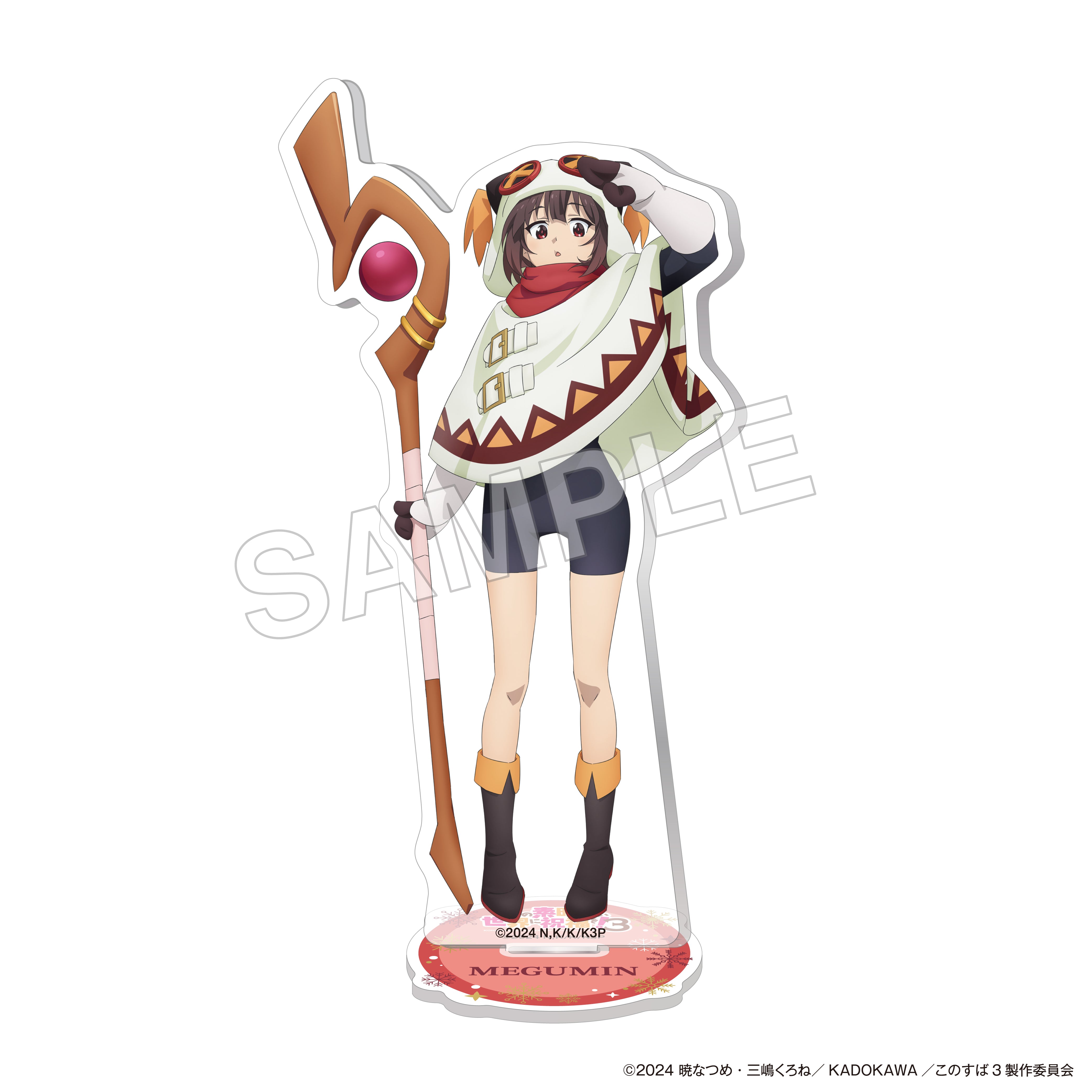 (Goods - Acrylic Stand) KonoSuba: God’s Blessing on This Wonderful World! 3 Acrylic Stand Figure Winter Outfit ver. Megumin
