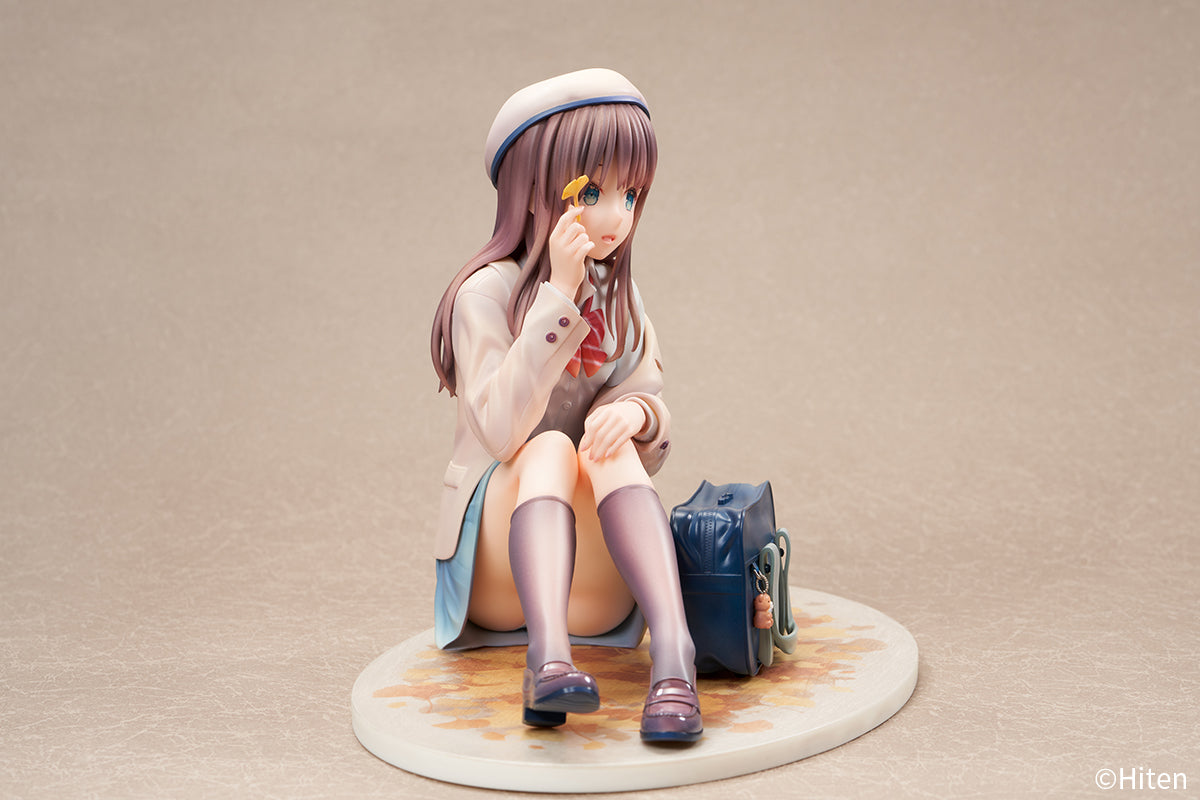 (Bishojo Figure) Original Art "Aki no Iro" (Fall Colors) by Hiten {Bonus: Bookmark}