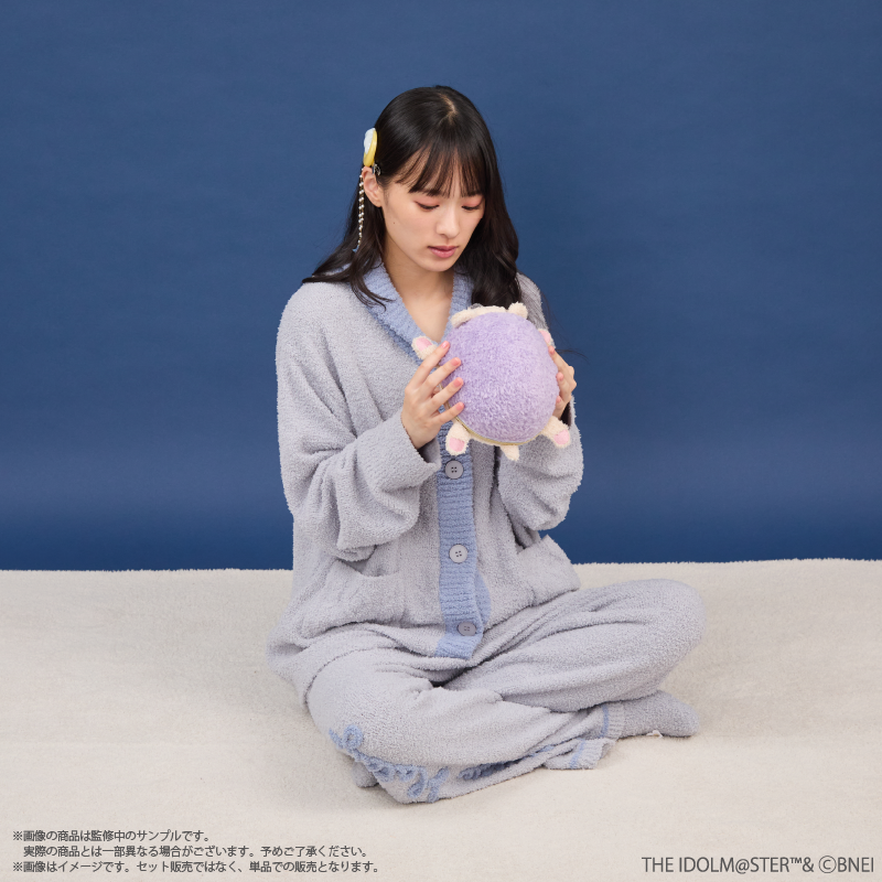 (Goods - Pouch) Gakuen Idolmaster - Misuzu Hataya Hedgehog Fluffy Plush Pouch