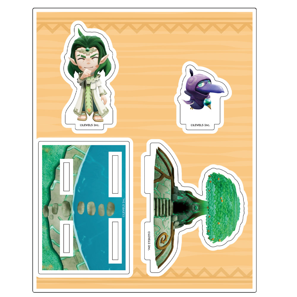 (Goods - Acrylic Stand) FANTASY LIFE i: The Girl Who Steals Time Original Acrylic Diorama - Warren Willow Hollow (Aeshan & Crow)