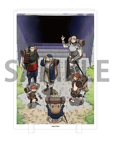 (Goods - Ornament) Delicious in Dungeon Acrylic Illustration Panel (Illustrated by Ryoko Kui) A