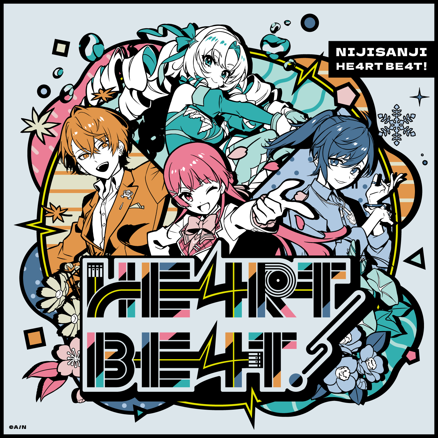 [t](Album) NIJISANJI HE4RT BE4T!