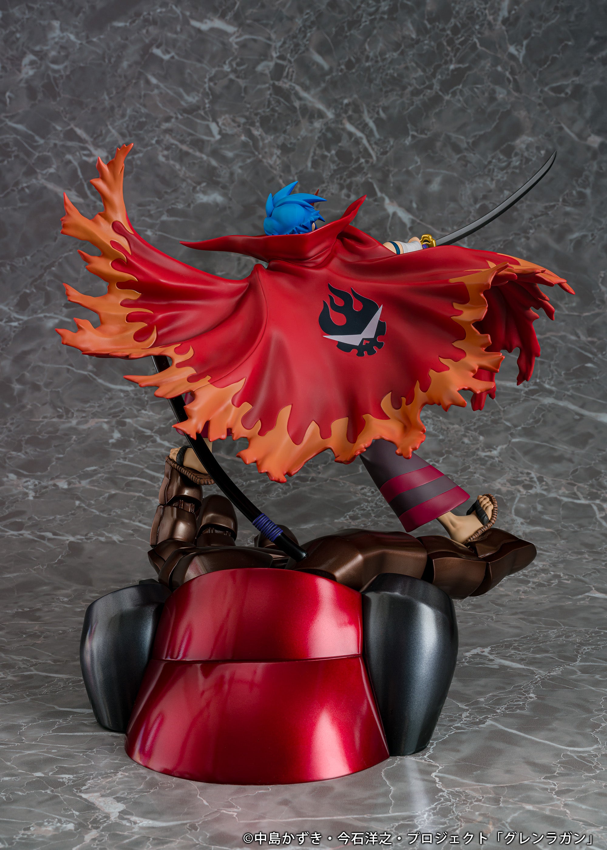 (Figure)  Tengen Toppa Gurren Lagann Scale Figure: Kamina & Gurren