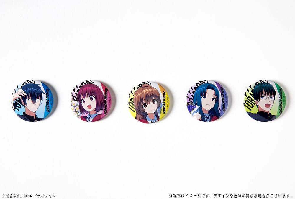 [※Blind](Goods - Badge) Toradora! 20th Anniversary Tradable Tin Badge