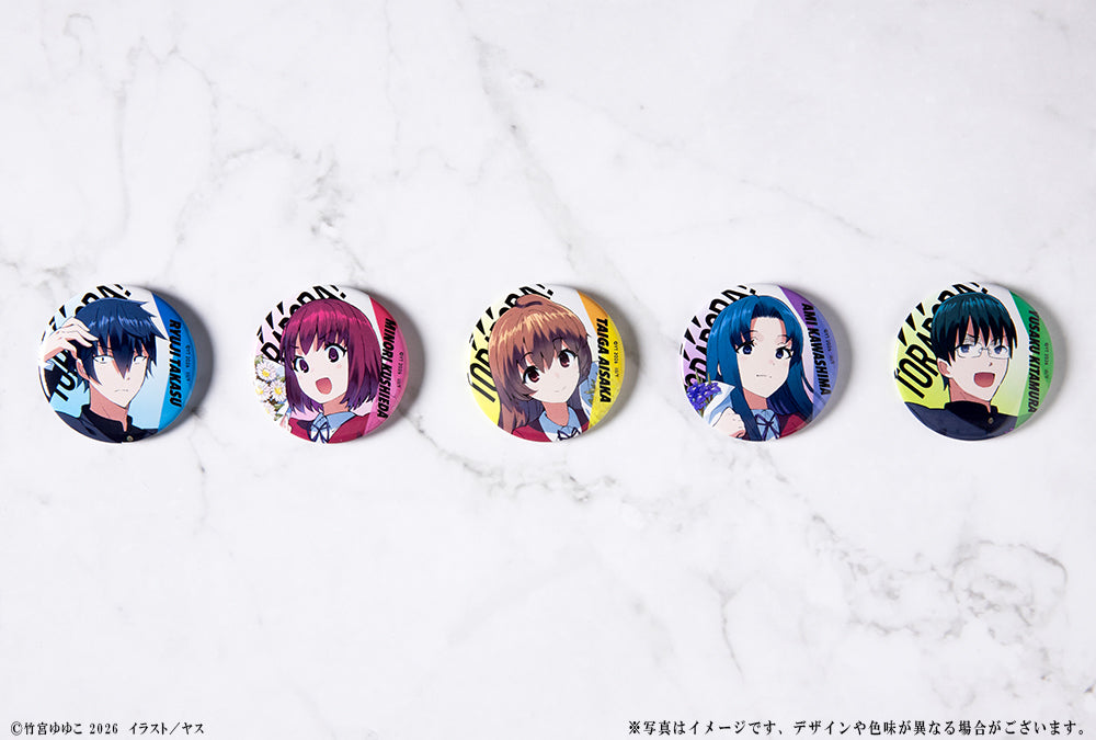 [※Blind](Goods - Badge) Toradora! 20th Anniversary Tradable Tin Badge