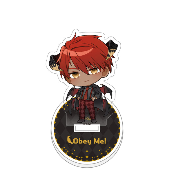 (Goods - Memo Stand) Obey Me! Acrylic Note Holder (Diavolo/Suspenders)