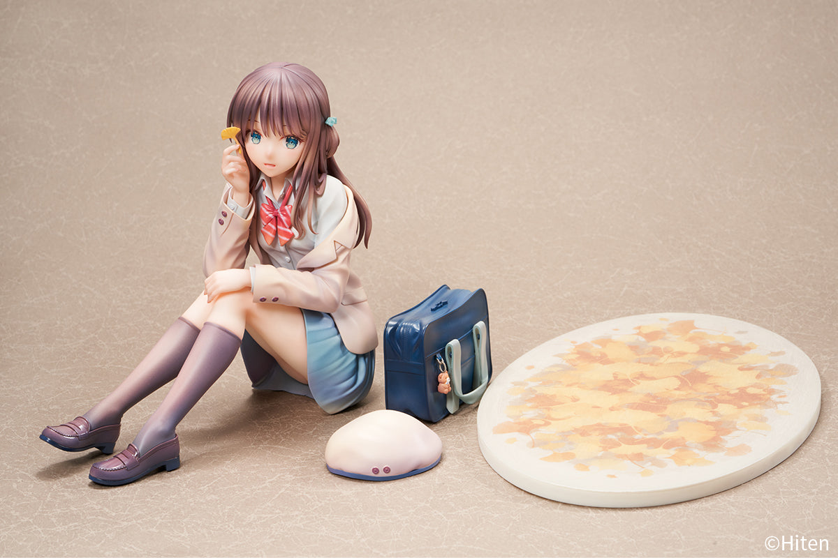 (Bishojo Figure) Original Art "Aki no Iro" (Fall Colors) by Hiten {Bonus: Bookmark}