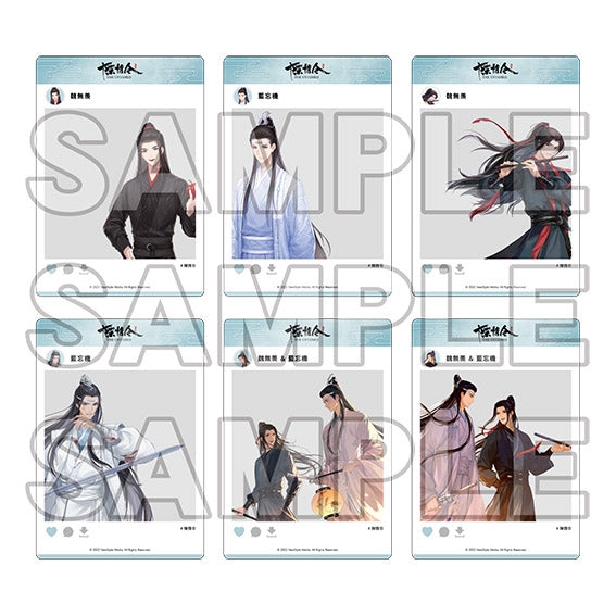 [※Blind](Goods - Card) The Untamed pasha★tte Trading Social Media Style Clear Card