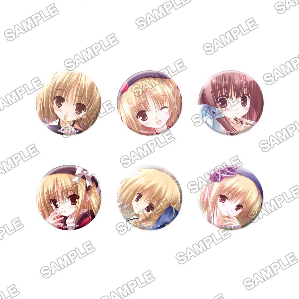 [※Blind](Goods - Badge) Material Ghost Tradable Tin Badge