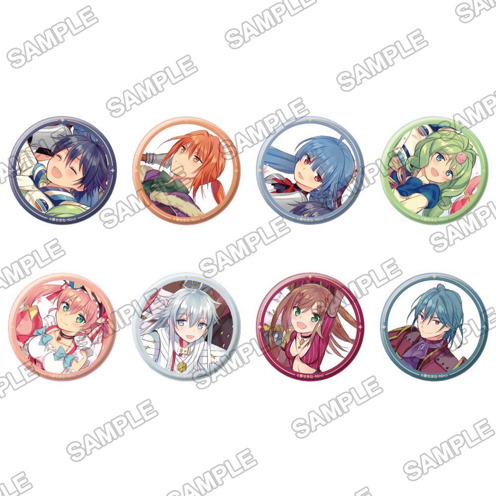 [※Blind](Goods - Badge) Boku no Yuusha Tradable Tin Badge