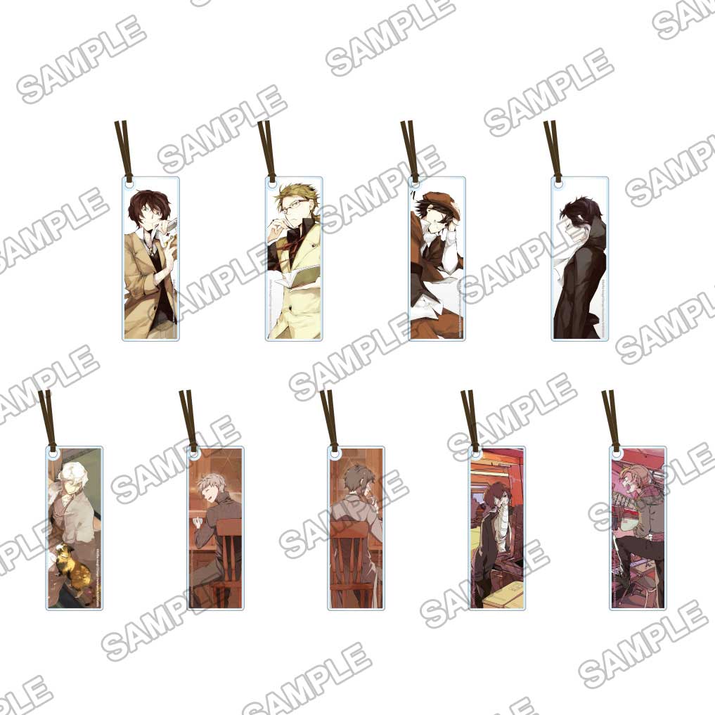 [※Blind](Goods - Bookmark) Bungo Stray Dogs Tradable Acrylic Bookmark