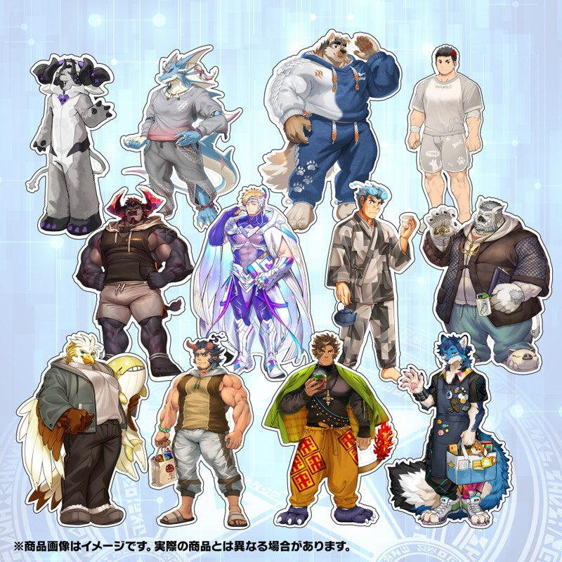 (Goods - Sticker) Tokyo Afterschool Summoners, LIVE A HERO Sticker Set AGF2025 ver. [After AGF2025]