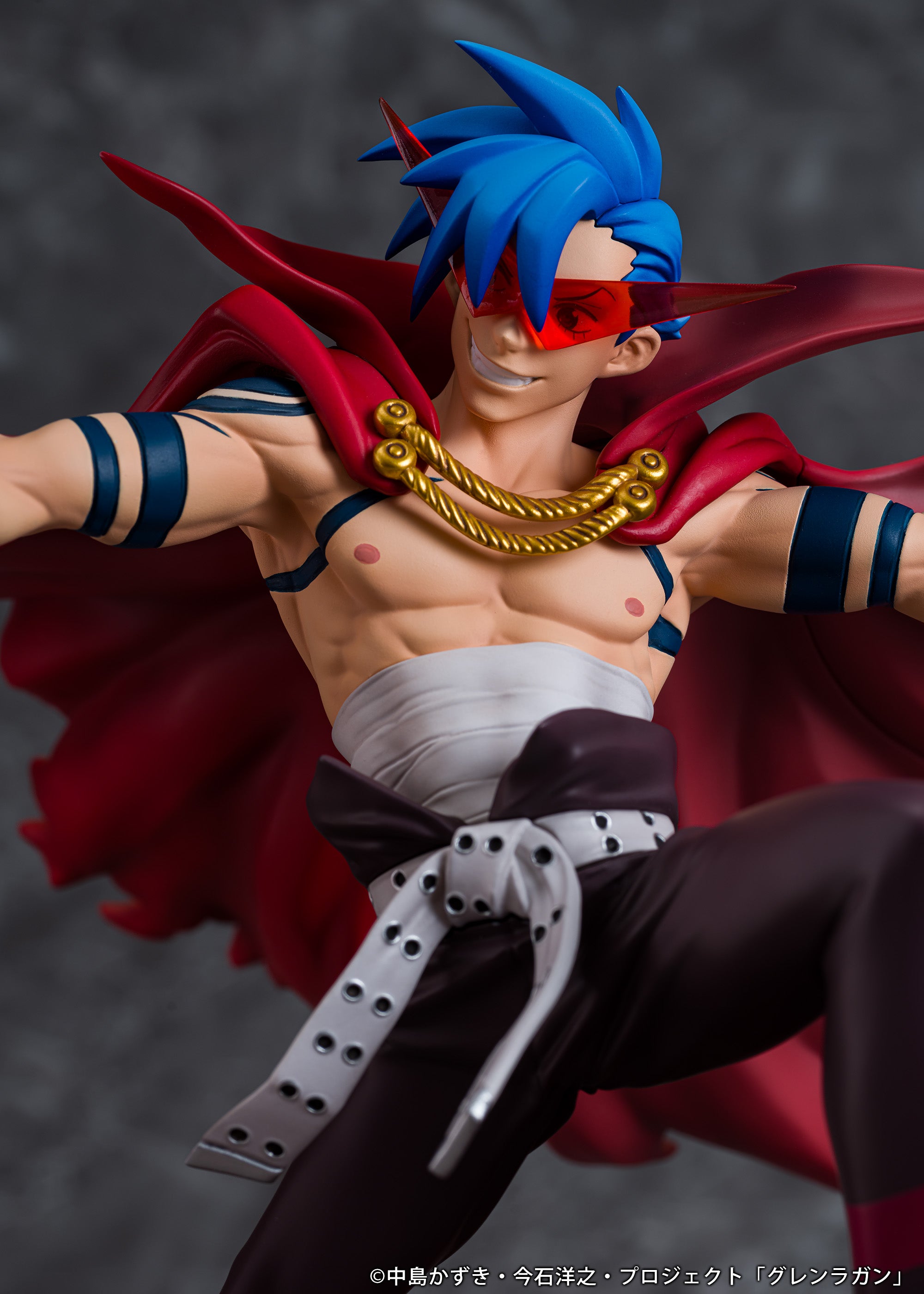 (Figure)  Tengen Toppa Gurren Lagann Scale Figure: Kamina & Gurren