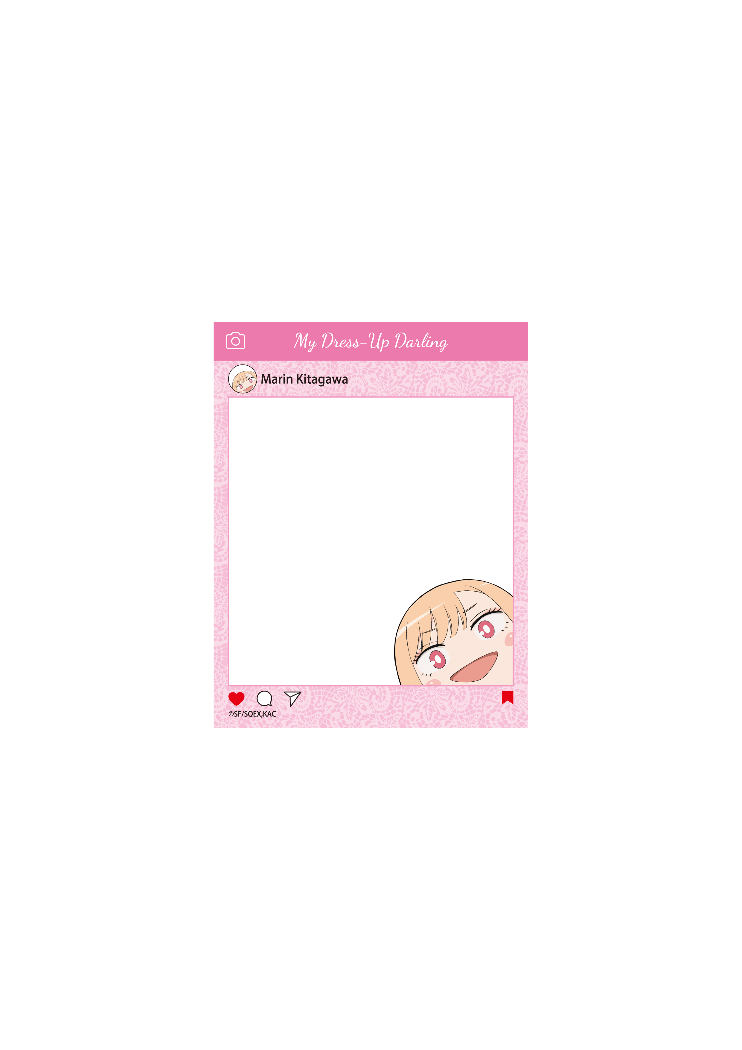 [※Blind](Goods - Card) TV Anime - My Dress-Up Darling Season 2 Social Media Style Clear Card Collection