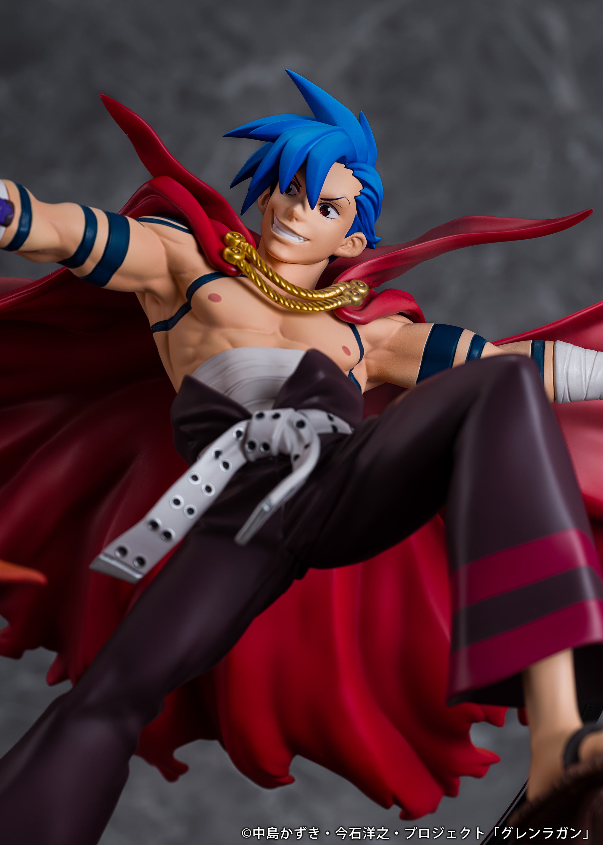 (Figure)  Tengen Toppa Gurren Lagann Scale Figure: Kamina & Gurren
