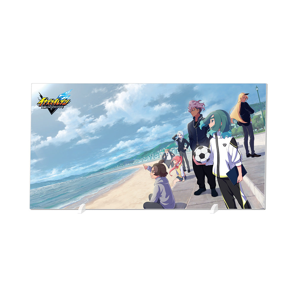 (Goods - Acrylic Panel) [Resale] Inazuma Eleven: Victory Road Original Acrylic Panel Nagumohara Junior High School Characters Illustration