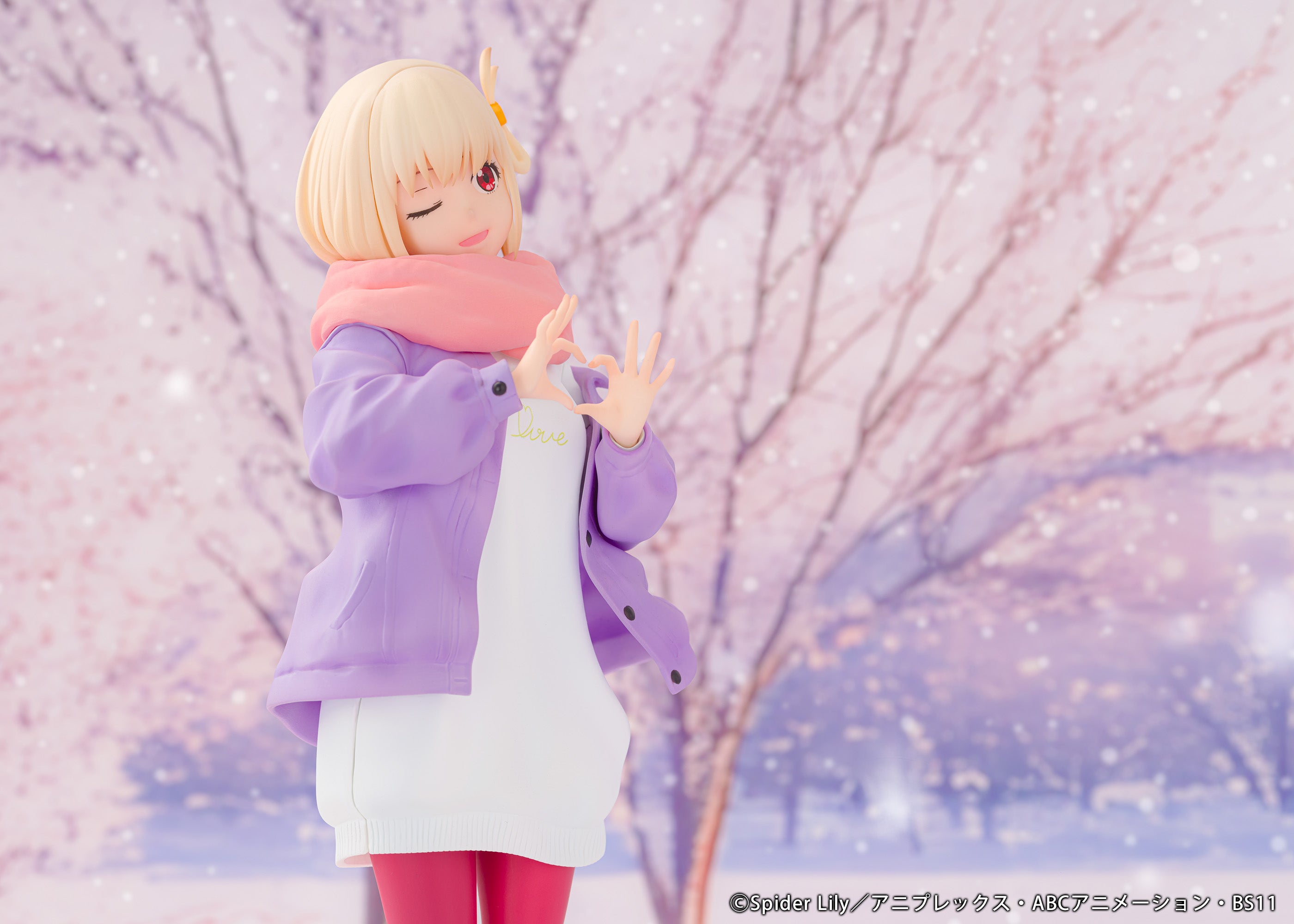 (Bishojo Figure) TV Anime Lycoris Recoil Chisato Nishikigi Winter Clothes ver. 1/7 Completed Figure