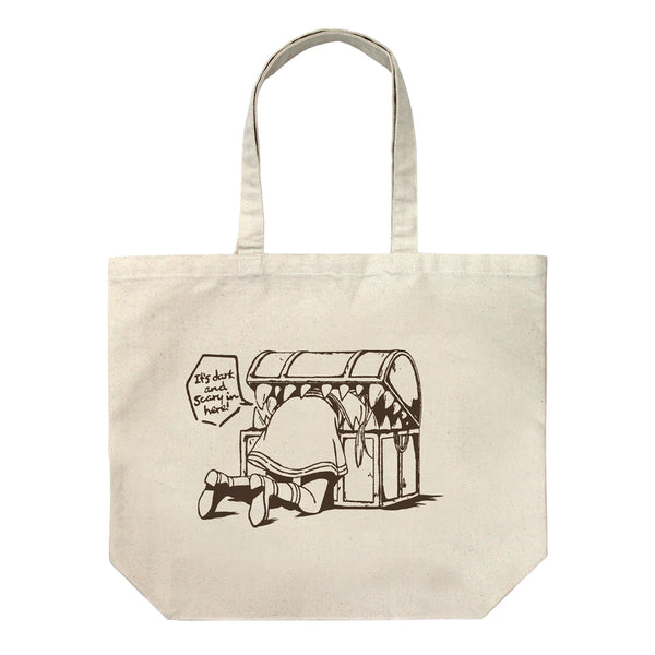 (Goods - Bag) Frieren: Beyond Journey's End Frieren Getting Eaten by Mimic Large Tote - NATURAL
