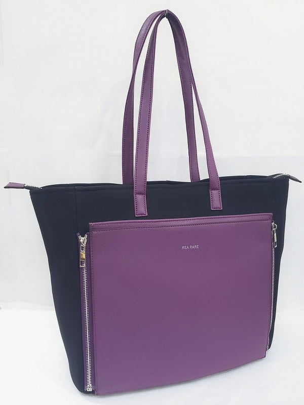 (Goods - Itabag) Non-Character Original Clear Reversible Bicolor Tote Bag Purple [REA RARE]