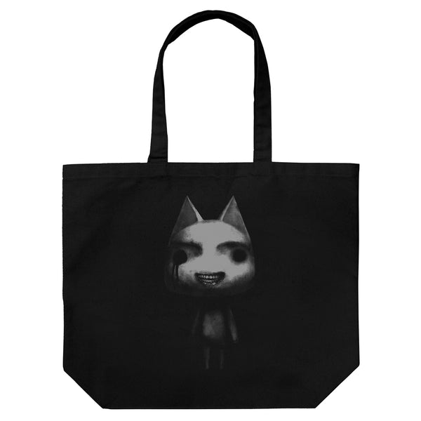 (Goods - Bag) SIREN x Together Everywhere! (Doko Demo Issyo!) ShibiToro Large Tote - BLACK