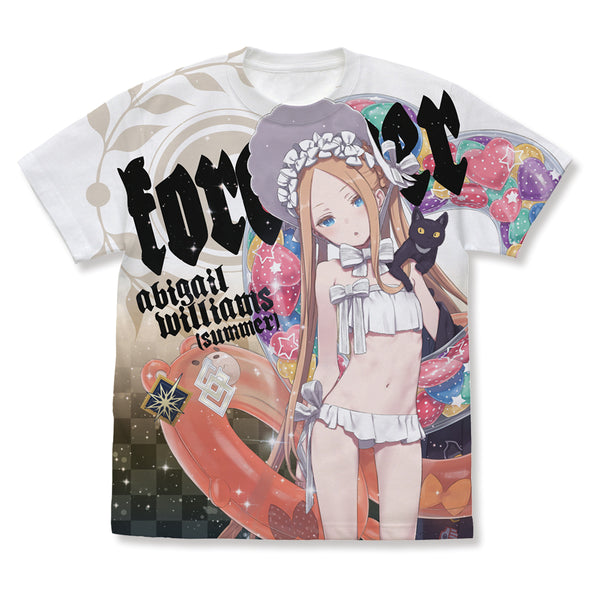 (Goods - Shirt) Fate/Grand Order Foreigner/Abigail Williams "Summer" Full Graphic T-Shirt - WHITE
