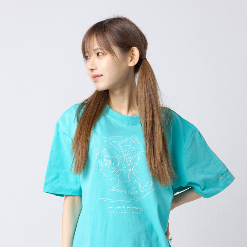 (Goods - Shirt) Hatsune Miku T-Shirt "in your memory"