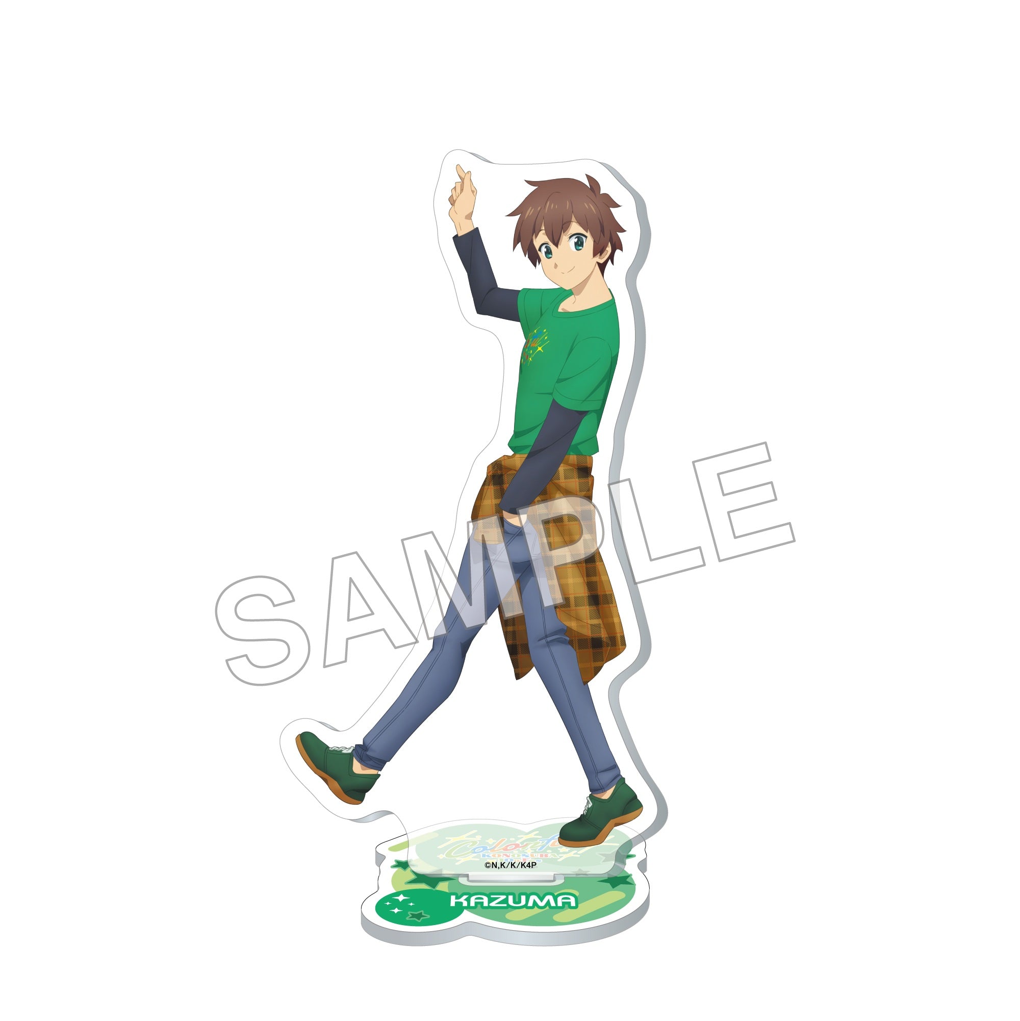(Goods - Acrylic Stand) TV Anime KONOSUBA -God's Blessing on This Wonderful World! Acrylic Stand Figure Colorful Ver. - Kazuma