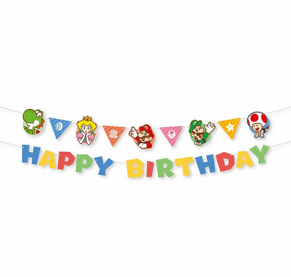 (Goods - Other) Super Mario Garland (Birthday & Party)