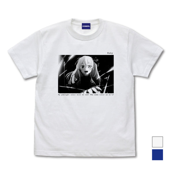 (Goods - Shirt) Oshi no Ko Ruby Photographic T-Shirt - WHITE